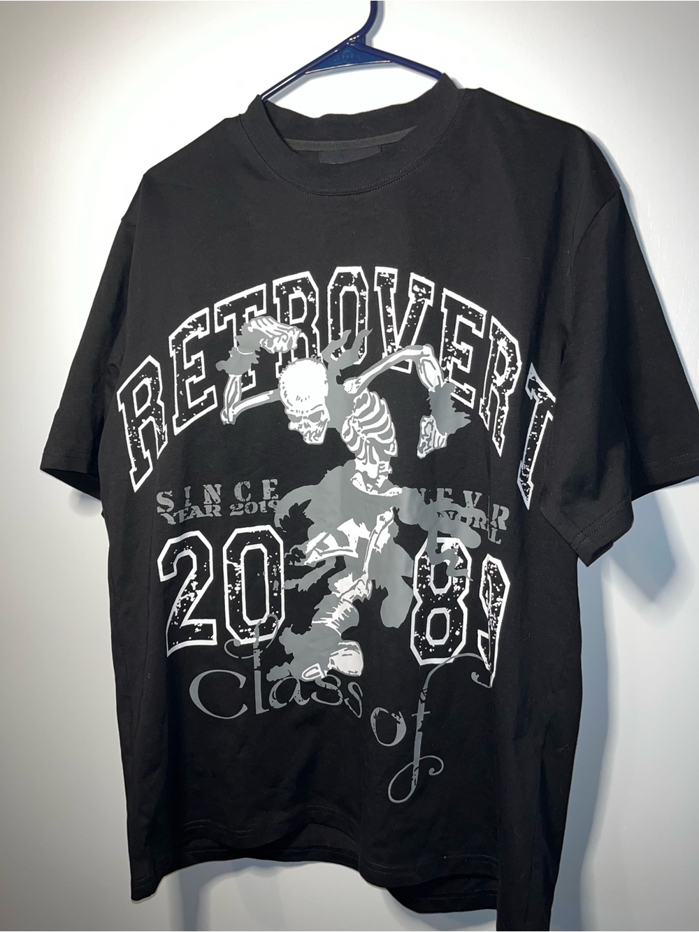 Retrovert Men’s University Crew Neck Tee